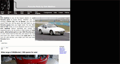 Desktop Screenshot of porsche-parts.co.za